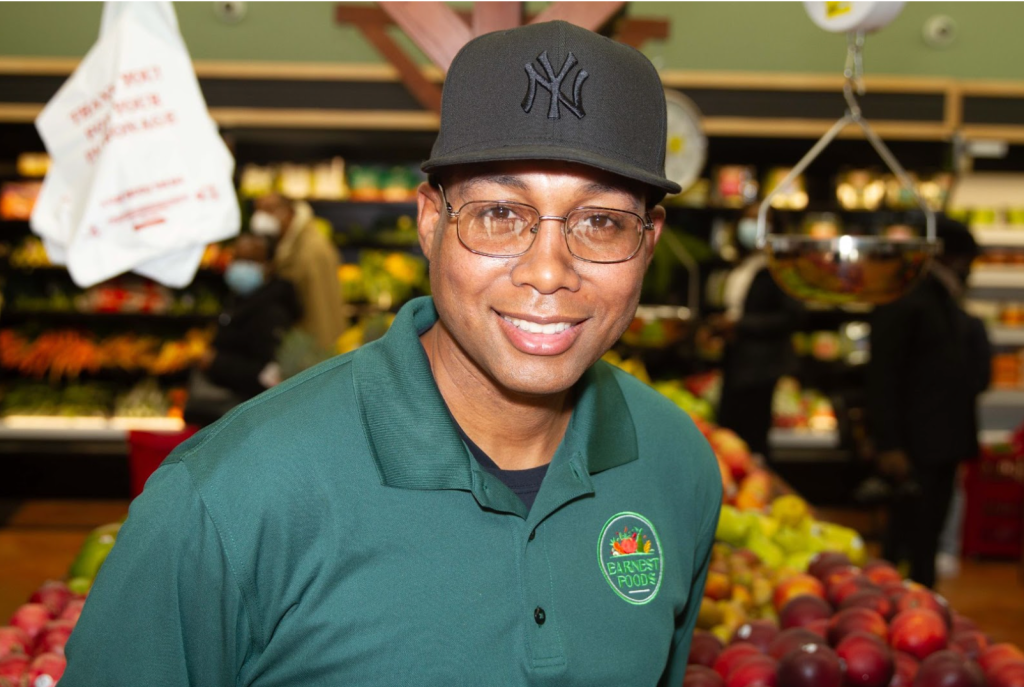 Earnest Flowers owns a supermarket that supports other Black small business owners in Southeast Queens. Photo courtesy of Earnest Flowers